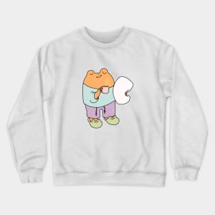 Bedtime froggie Crewneck Sweatshirt